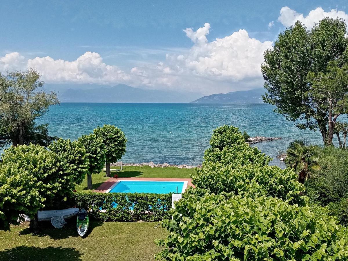 Casa Lugana 15 - Monolocale Con Piscina Fronte Lago Sirmione Exterior foto
